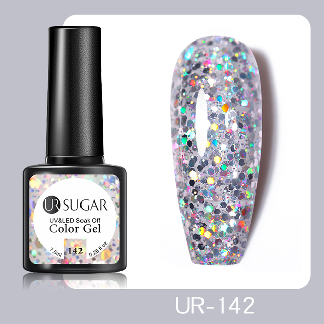 ur sugar 7.5ml gel nail polish nail color soak off uv gel varnish semi permanent uv gel nail art varnish base top coat