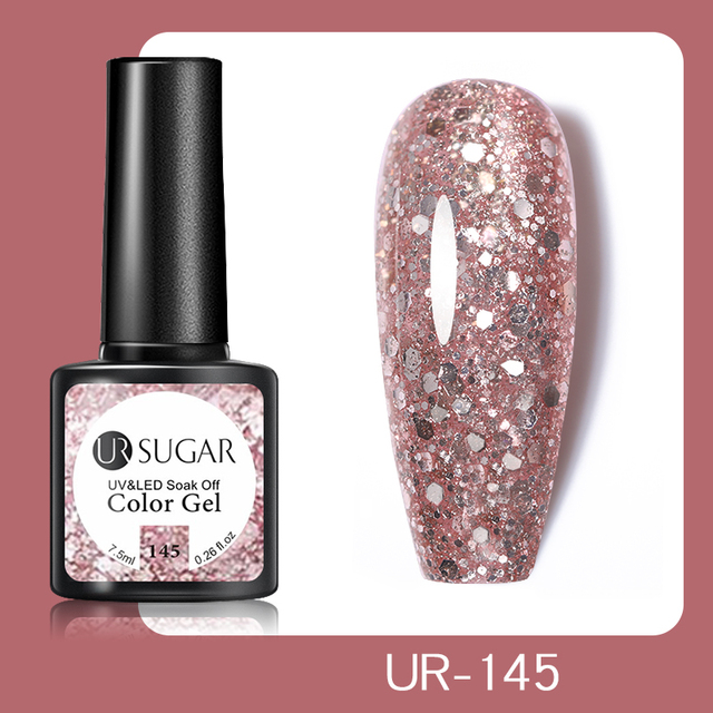 ur sugar 7.5ml gel nail polish nail color soak off uv gel varnish semi permanent uv gel nail art varnish base top coat