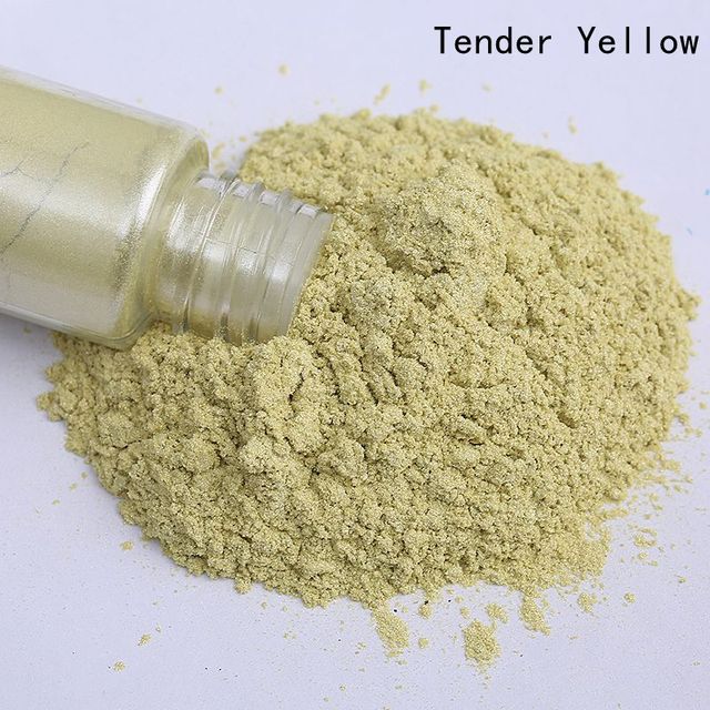 10g Mica Powder Epoxy Resin Dye Pearl Pigment Natural Mineral Mica Handmade Soap Coloring Powder for Cosmetic Soap Making