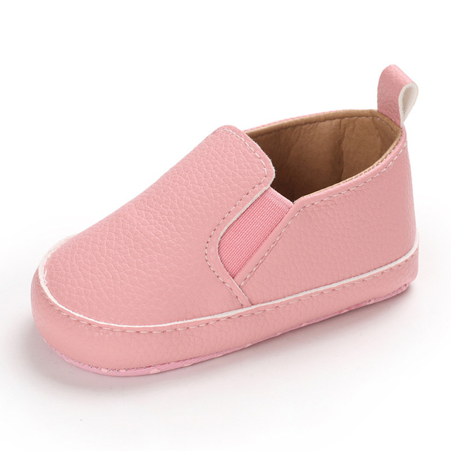 New Baby Boy Girl Shoes Newborn Girl Shoes Soft Sole PU Leather Casual Toddler Shoes 0-18 Months First Walkers Moccasins