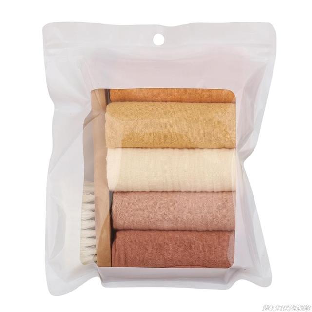 5pcs Baby Feeding Towel Soft Gauze Bath Towel Newborn Saliva Towel Burp Cloth D09 20 Dropshipping