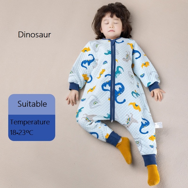 Baby Sleeping Bag Cartoon Infantil Spring Autumn For Cotton Toddler Sleeping Bag Baby Bed Slapzack Soft Kids Pajamas Jumpsuit