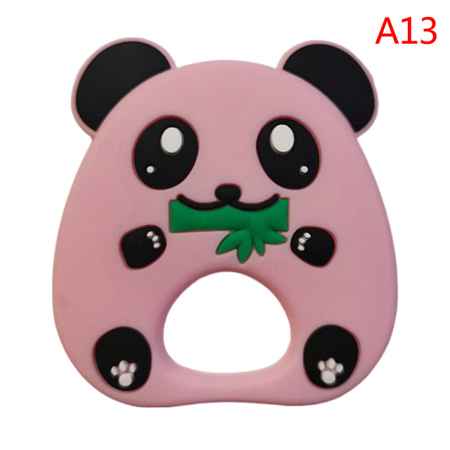 Baby Silicone Teether Christmas Tree Sika Deer Baby Fidget Toys Snowflake Pacifier Chain Food Grade Silicone Baby Accessories