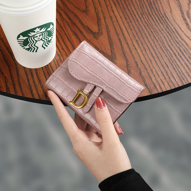 Small Wallets Fashion Brand Leather Wallet Women Ladies Card Bag For Women Clutch Women Female Purse Money Clip Purse Card Holder