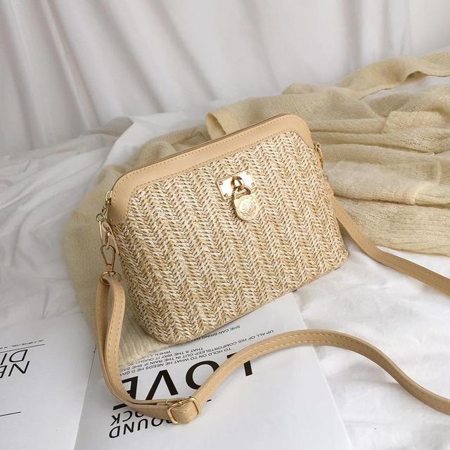 Summer straw bags for women 2021 tassel handmade beach bags raffia rattan woven handbags female holiday crossbody bags clutch