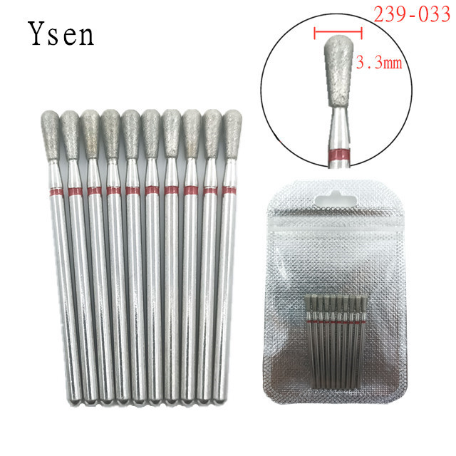 10pcsSet Diamond Nail Drill Bit Artery Electric Cutters For Pedicure Manicure Files Cuticle Burr Nail Tools Accessories