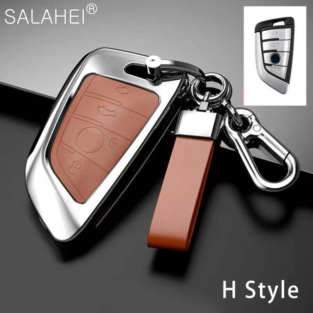 Zinc Alloy Car Key Case Cover For BMW X1 X3 X4 X5 F15 X6 F16 G30 7 Series G11 F48 F39 520 525 G20 118i 218i 320i Car Accessories