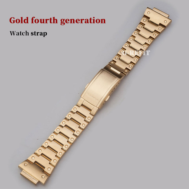 G-Refit DW5600 5610 G5600E Metal Bezel Stainless Steel Watchband 5600 Strap GW-B5600 Band WtachCase Accessories With Tools