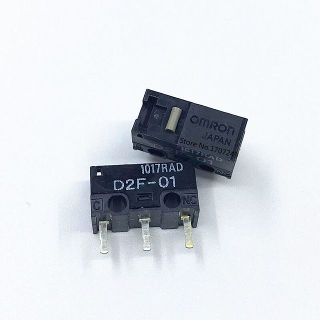 10pcs Original OMRON Mouse Micro Switch D2FC-F-7N 10m 20m of D2FC-F-K(50M) D2F D2F-F D2F-01 D2F-01L D2F-01FL D2F-01F-T D2F-F-3-7