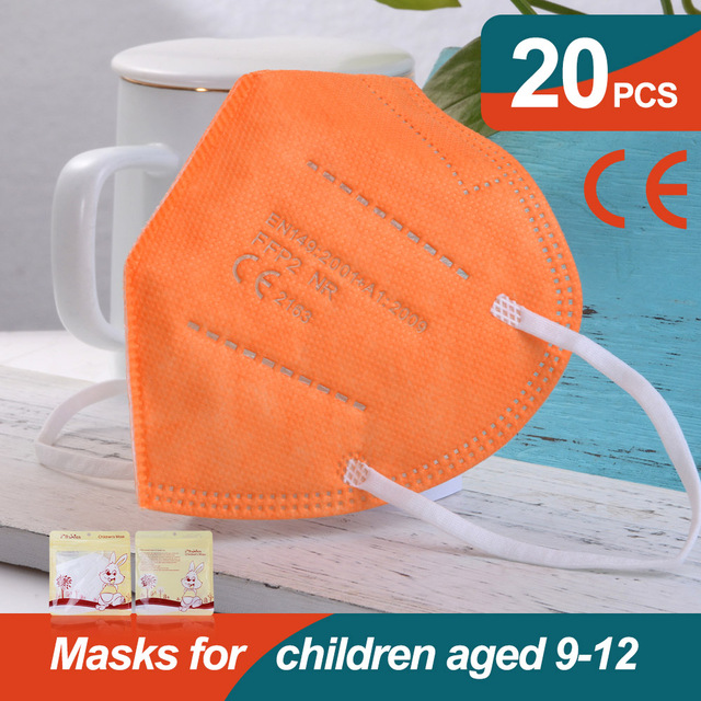 Mascarillas FFP2 Masks for Kids FPP2 KN95 Mask for Kids fpp2 Mask ffp2tool ada 9-12 boy girl mascarilla infantil ffp2 mask masque niños