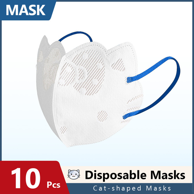 mascarillas face mask white mascara descartavel cute cartoon mascarilla Disposable 3D hygienic MASK cat shaped masks women lady