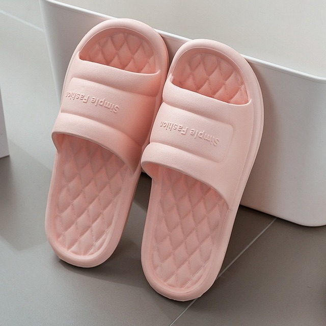 Female Home Slippers Summer Women Thick Platform Slides Women's Sandals Flip Flops Beach Sandal Mule Anti-slip Slippers for Men