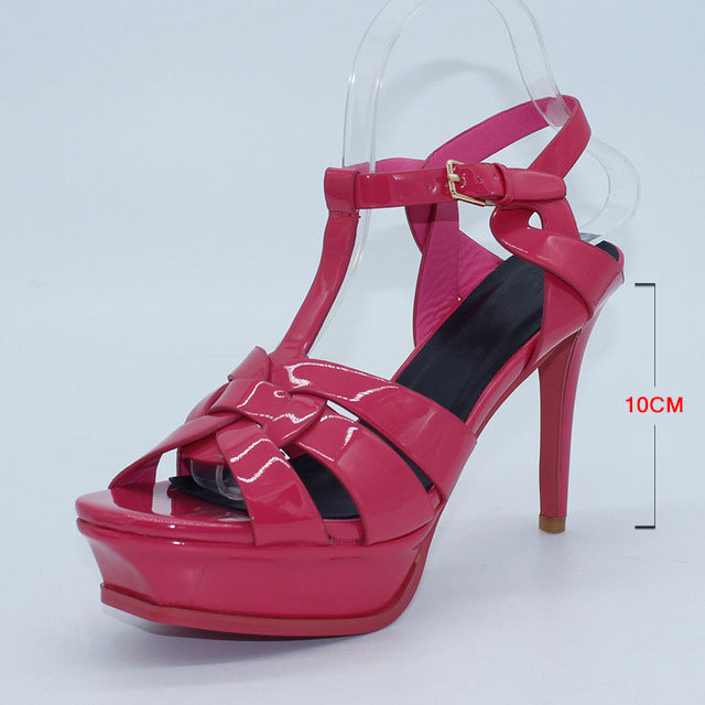 Cool Sept Genuine Leather High Heel Sandals Women Heels 10cm and 14cm Sexy Shoes Fashion Woman Shoe R4425 Hot Sale 33-40