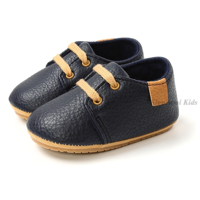 Soft Sole Leather Striped Boy Shoes Baby Girl Shoes Children Sport Running Shoes Newborn Baby First Walkers Toddler Kids Sneaker