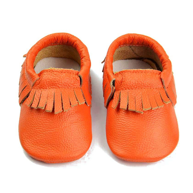 Unisex Infant Baby Shoes Toddler Toddler Baby Soft Soled Cowhide Bottom Skid-Proof Boys Girls Animal First Walkers 0-24 Month