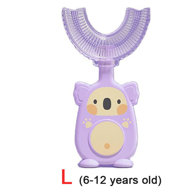 Baby Toothbrush Children Dental Oral Care Cleaning Brush Soft Food Grade Silicone Teething Baby Toothbrush Newborn Items 2-12Y