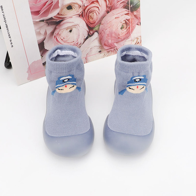 Baby Boy Girl Shoes Autumn Winter Spring Infant Nonslip Sock Baby Soft Rubber Sole Sock Toddler Shoes Anti-slip Floor Socks Shoes