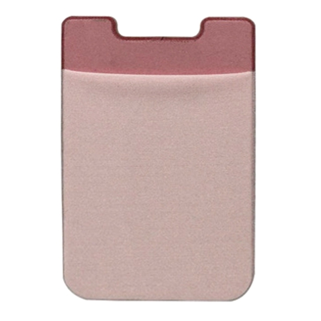 Mobile Phone Wallet Credit Card Holder Pocket Stick On Flexible Adhesive Tool