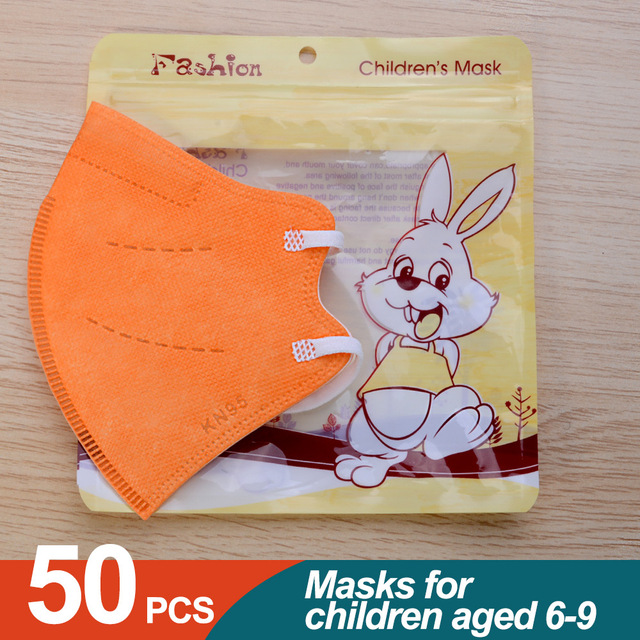 KN95 Kid Face Masks FFP2 Children's Mask 4 Ply Filtration Mask Boy and Girl Dust-proof Face Mask ffp2Mask Mascarillas