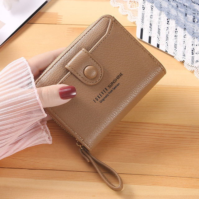 Wallet Women 2022 Lady Short Wallets Clutch Bag Money Small Purses Fold Leather Female Coin Purse Card Holder Carteira Feminina