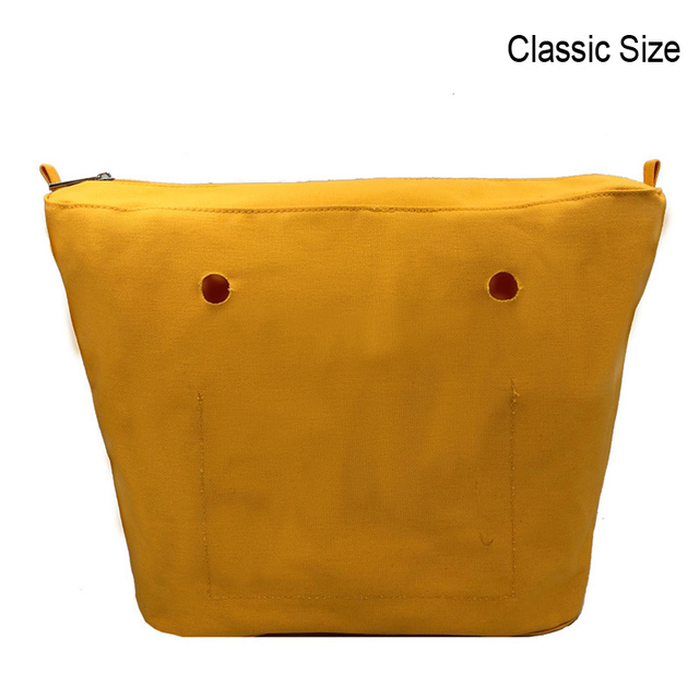 Water Resistant Interior Liner with Zipper Pocket, New Classic Waterproof Accessory for Obag O Bag, Silicone Accessory