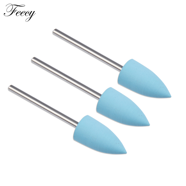 Rubber Silicone Milling Cutter for Manicure Stones Nail Drill Bit Machine Manicure Accessories Nail Buffer Polisher Grinder Tool