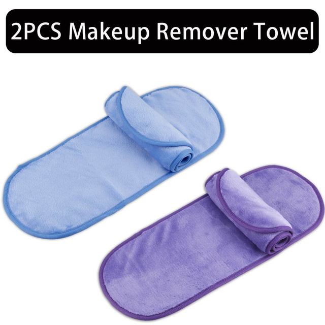 2/5/10pcs Makeup Remover Towel Microfiber Reusable Makeup Cloth Pads Women Face Facial Cleaning Towel Beauty Women Makeup Tools