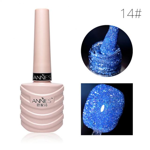 1pc Diamond Glue Nail UV Gel Semi Permanent Varnish Soak Off Matte Base Top Coat Nail Glue Diamond Glitter Nail Art TSLM1