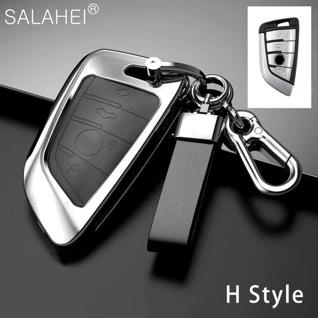 Zinc Alloy Car Key Case Cover For BMW X1 X3 X4 X5 F15 X6 F16 G30 7 Series G11 F48 F39 520 525 G20 118i 218i 320i Car Accessories