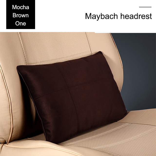 Super Comfortable Soft Universal Adjustable Car Pillow Neck Pillow Waist Pillow Headrest Support Seat / Maybach Design S Class