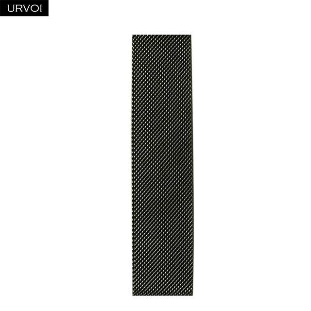 URVOI Milanese Loop for Apple Watch Band Series 7 6 5 SE 4321 Mesh Strap for iwatch Stainless Steel Magnetic Buckle with Adapter