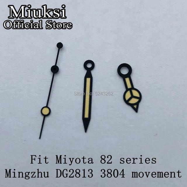 Miuksi-Luminous Wristwatch NH35 NH36 ETA 2836 2824 Miyota 8205 8215 821A Mingzhu DG 2813 3804