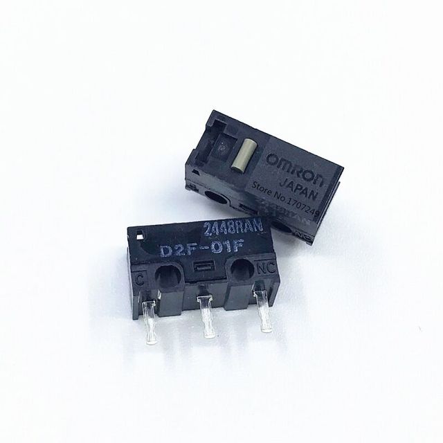 10pcs Original OMRON Mouse Micro Switch D2FC-F-7N 10m 20m of D2FC-F-K(50M) D2F D2F-F D2F-01 D2F-01L D2F-01FL D2F-01F-T D2F-F-3-7