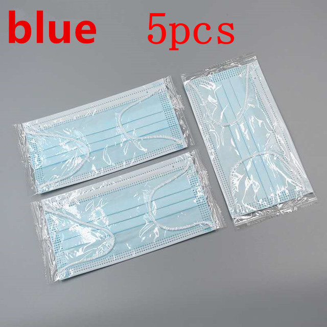 Nonwoven Disposable Masks 3 Layers Face Mask Breathable Disposable Mouth Mask Adult Mascarilla Mask 18 Hours Shipping