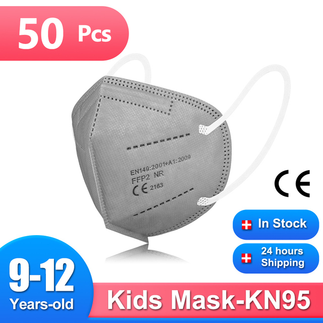 FFP2 Children KN95 Mascarillas Dust-proof Face Masks Girls Boys Mask Ninos Mascarillas FPP2 homology ada Kids Mask FP2