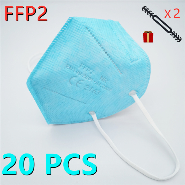 10-100 قطعة FFP2 Mascarillas الأسود الكبار ffp2fan الألوان المعتمدة الجهاز التنفسي fpp2 قناع الوجه Mascherine ffpp2 CE التسليم السريع