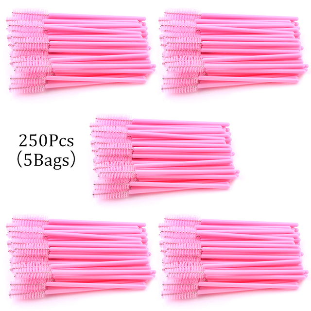 Eyelashes Extension Supplies Lashes Set Micro Brush Tape Glue Ring Eye Pad Disposable Mascara Applicator Eyelashes Tool