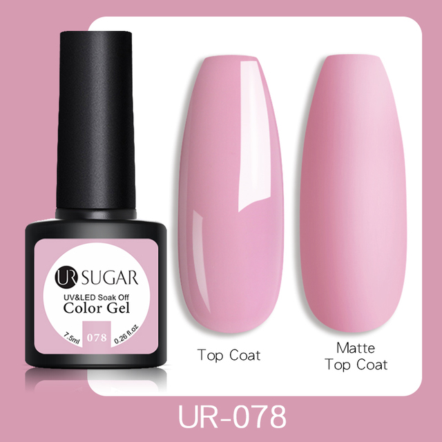 UR SUGAR Nail Gel Polish Red Pink Series Gel Varnish All for Nails Art Base Top UV Semi-Permanent Nail Gel