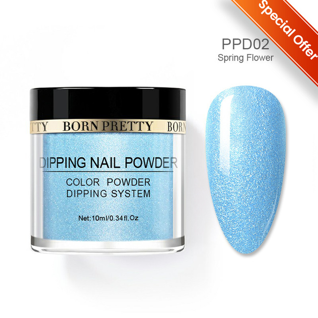 Born Pretty Dipping Nail Powder Cat Magnetic Chameleon Gradient Nail Glitter Powder Sparkle 10ml Natural Dry Dip Nails Decor