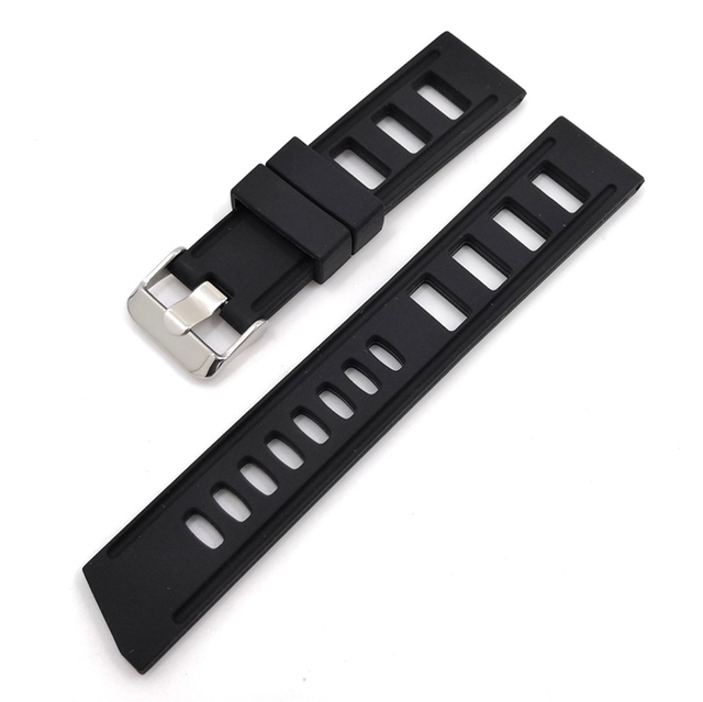 Steel454 Automatic Mechanical Watch Strap Replacement Watch Bands Automatic Watch Bracelets Diving Watches Waffle Strap 20/22mm