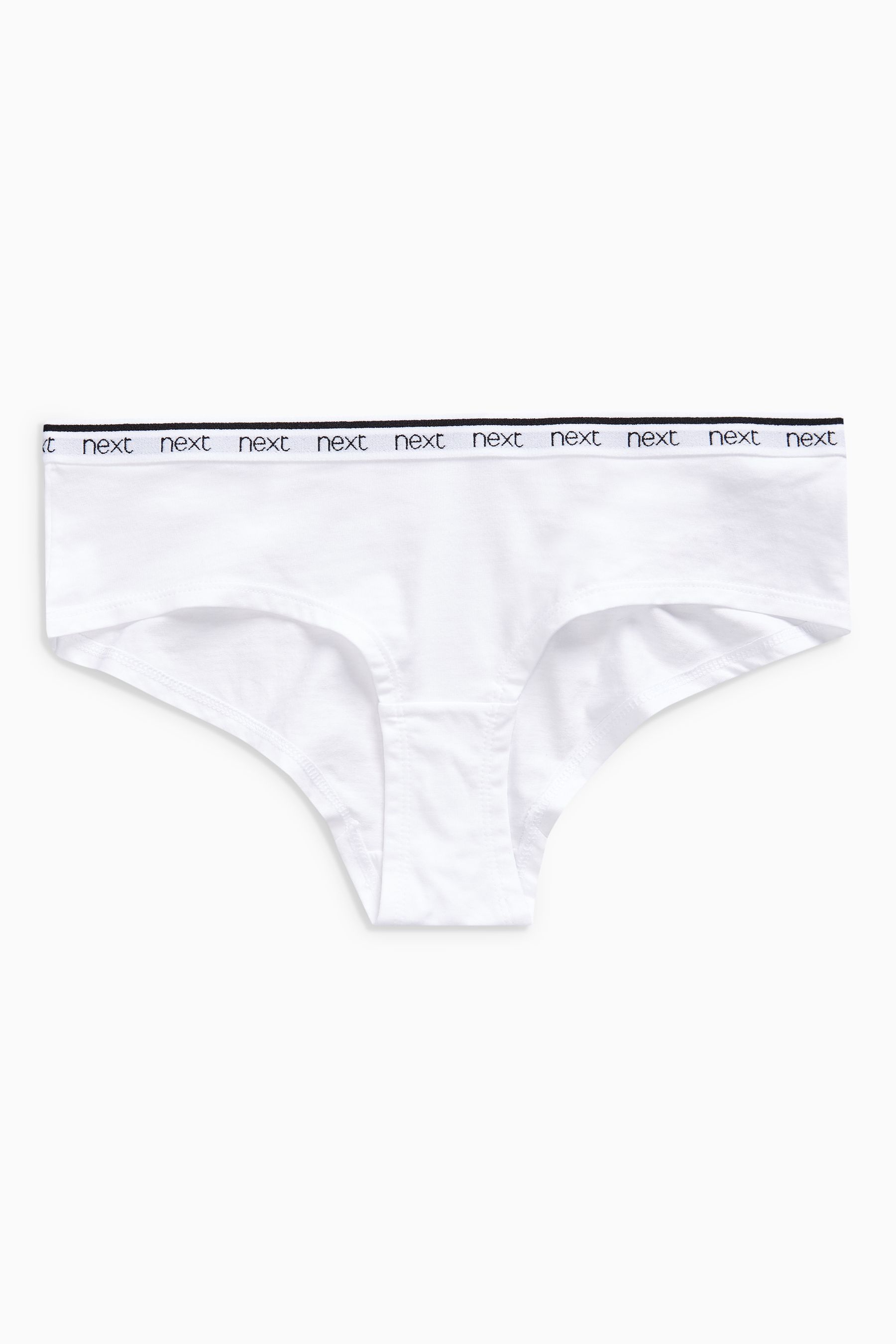 Cotton Rich Logo Knickers 4 Pack Short