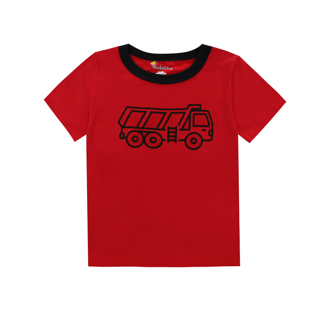 Summer Cartoon Baby Boys T-Shirt Baby Boys T-shirt Baby Boys Clothes Soft Cotton T-shirt 2-8 Years Kids Clothes