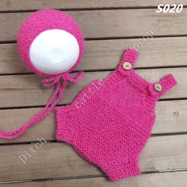 Newborn photography props, pants, hats, mohair woven props, newborn photography clothes