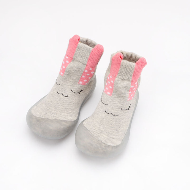 Baby shoes first baby shoes infant first walkers baby girl boy kids soft rubber sole baby shoes knit anti-slip socks