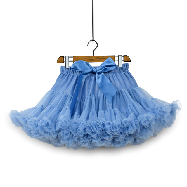 Lush Small Baby Girls Tutu Skirt for Kids Children Puffy Tulle Skirts for Girl Newborn Party Princess Girl Clothes 1-15 Years