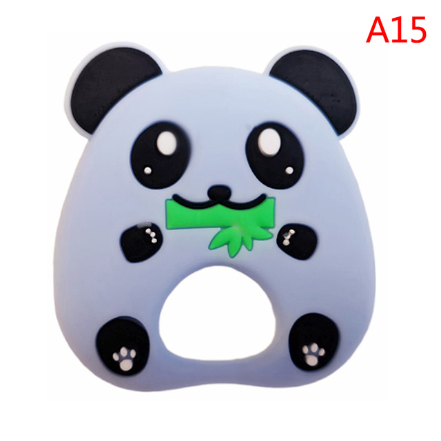 Baby Silicone Teether Christmas Tree Sika Deer Baby Fidget Toys Snowflake Pacifier Chain Food Grade Silicone Baby Accessories