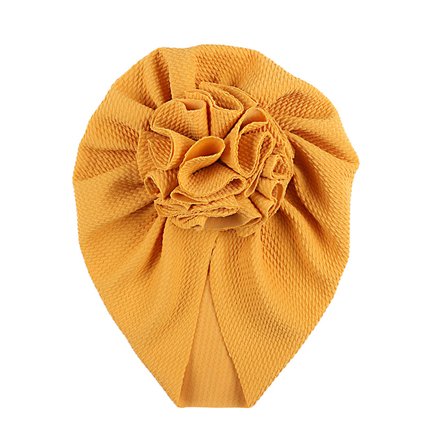 Baby Headbands Baby Headwear Toddler Flower Turban Hats Babe Caps Elastic Kids Bonnet Hair Accessories