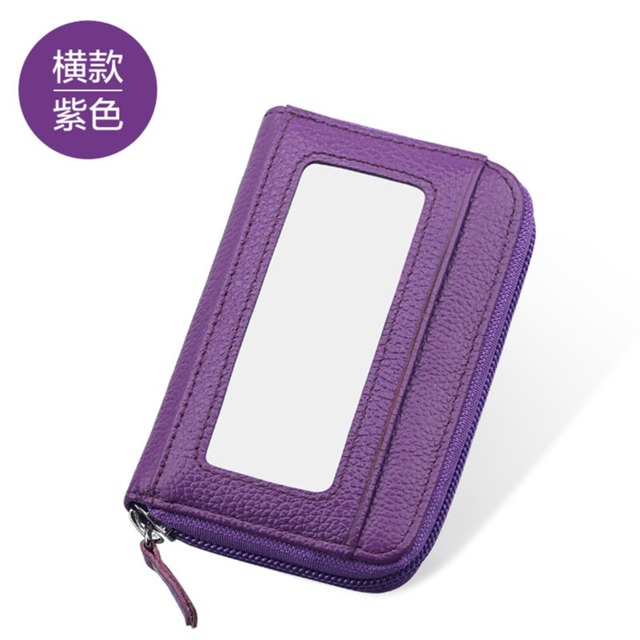 Travel Trip Bank Card Organizer Passport Wallet ID Card Holder Ticket Credit Card Case Zipper