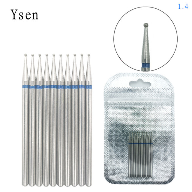 10pcsSet Diamond Nail Drill Bit Artery Electric Cutters For Pedicure Manicure Files Cuticle Burr Nail Tools Accessories