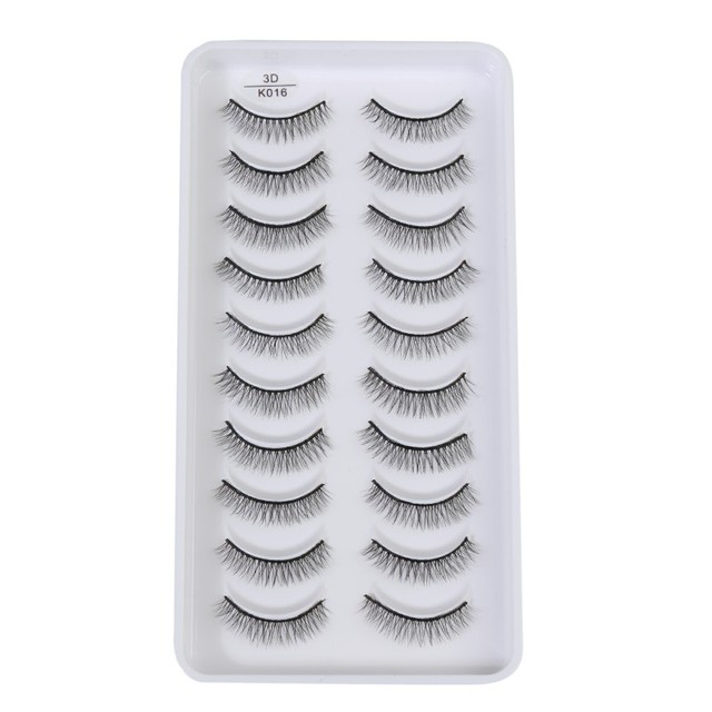 QUXINHAO wholesale 10 pairs lashes eyelashes cilios 3d mink lashes mink eyelashes wholesale false eyelashes maquiagem